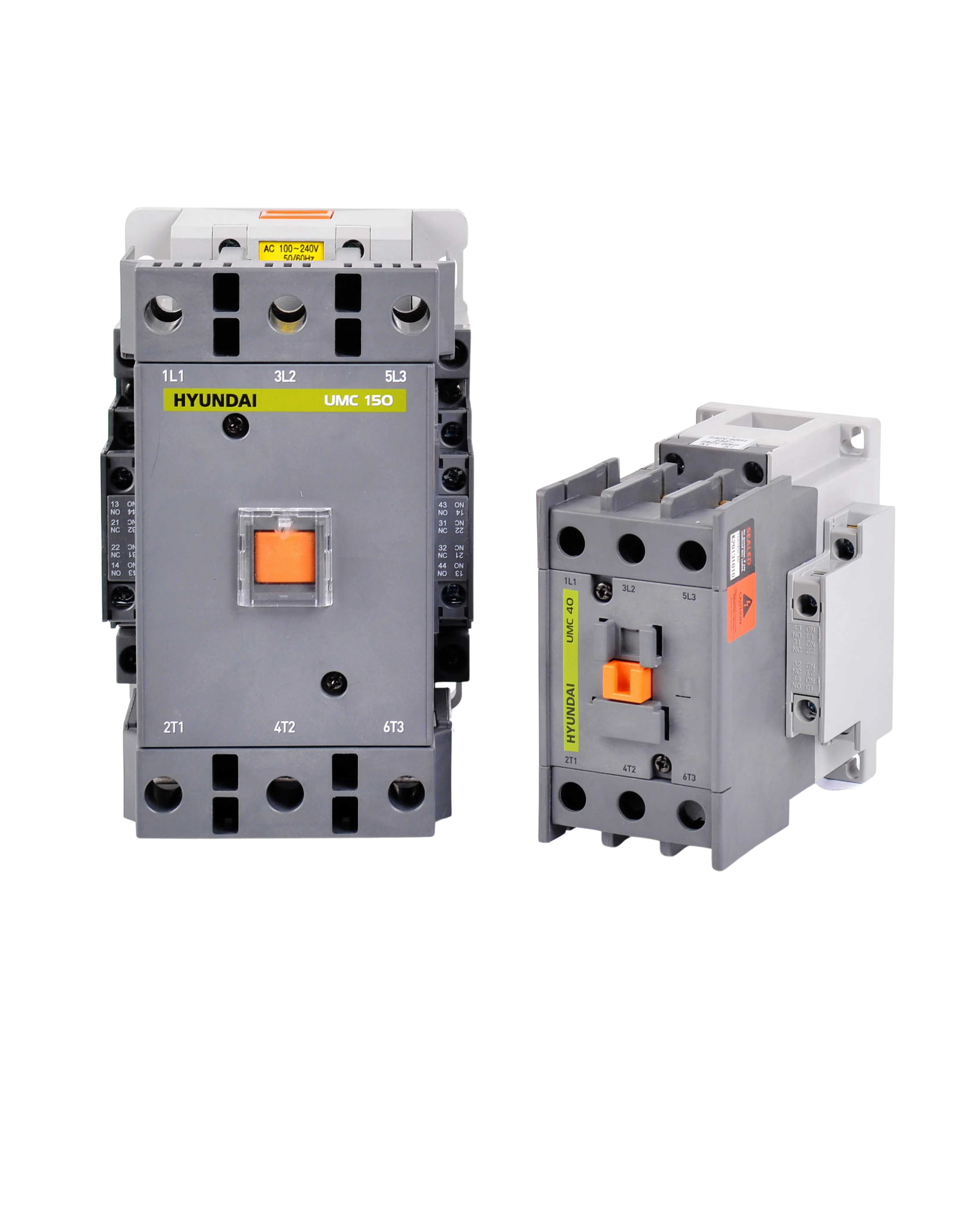 Hyundai UMC150 Magnetic Contactor, 3-Pole 150A — Hyundai Drives – Motors – Circuits Protection